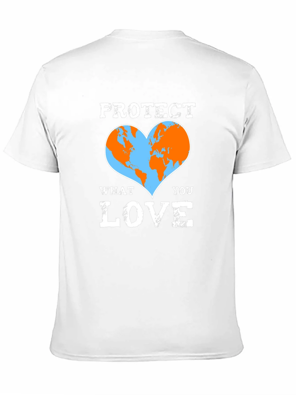 Protect What You Love Earth Heart T-Shirt product image 10