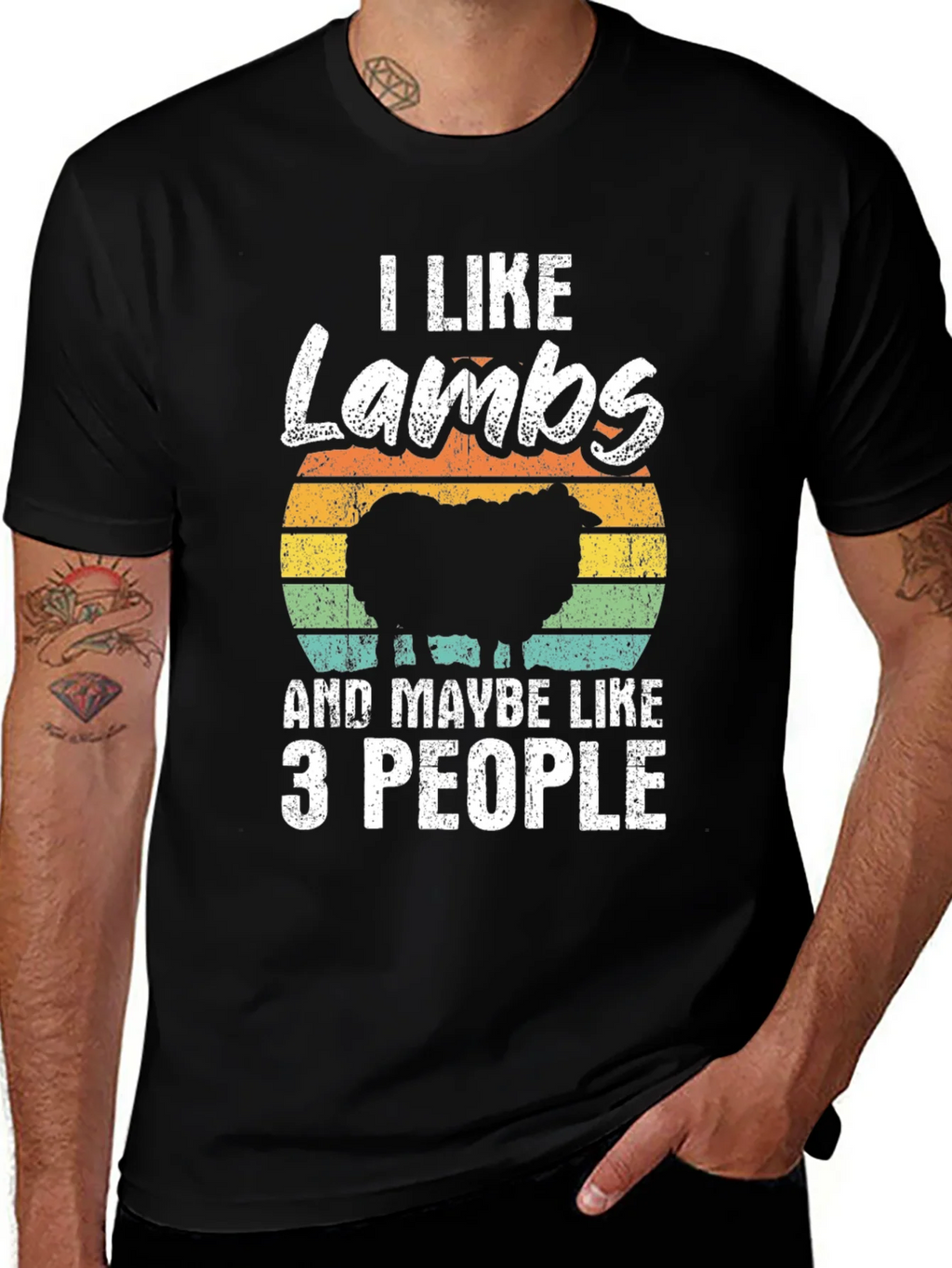 I Like Lambs and Maybe 3 People T-Shirt product image 1