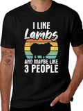 I Like Lambs and Maybe 3 People T-Shirt product image 1