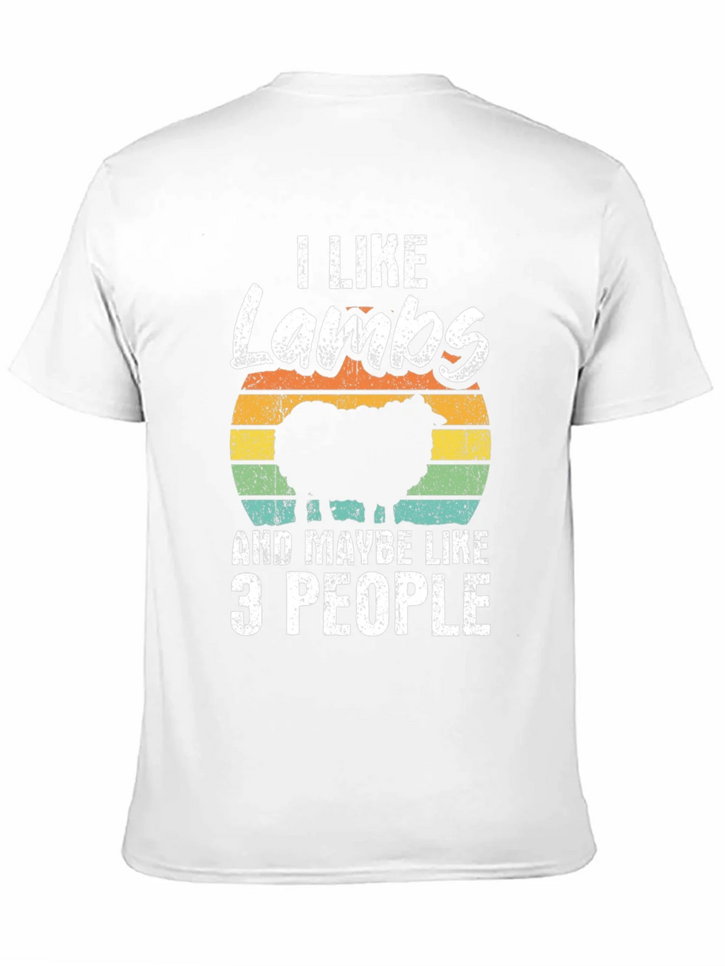 I Like Lambs and Maybe 3 People T-Shirt product image 10