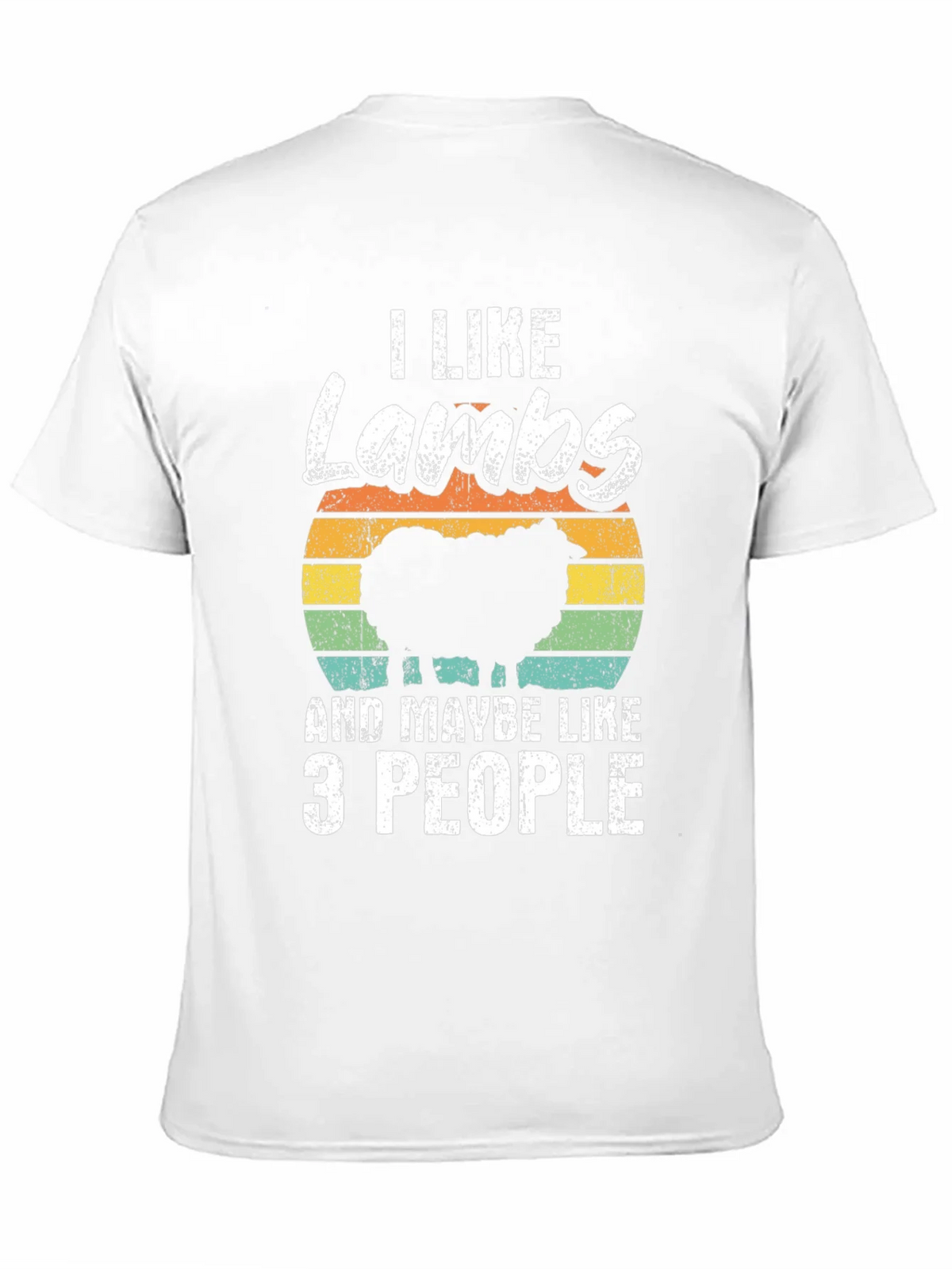 I Like Lambs and Maybe 3 People T-Shirt product image 10