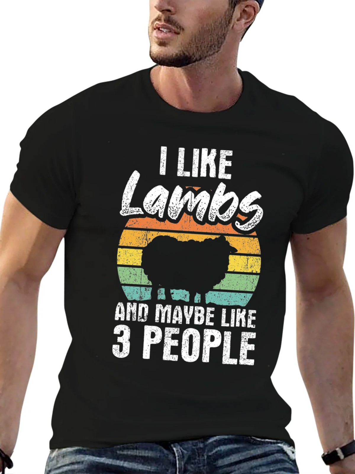 I Like Lambs and Maybe 3 People T-Shirt product image 6
