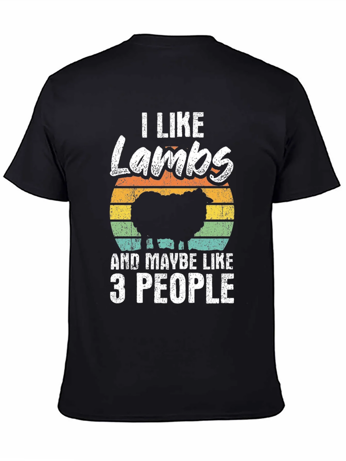 I Like Lambs and Maybe 3 People T-Shirt product image 4