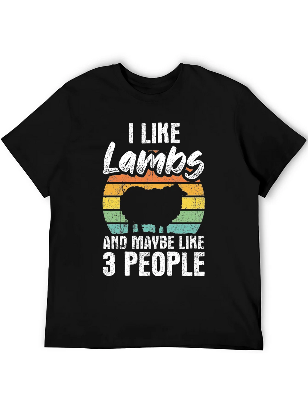 I Like Lambs and Maybe 3 People T-Shirt product image 5