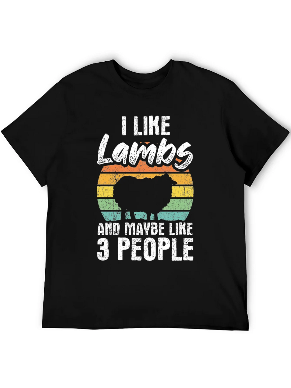 I Like Lambs and Maybe 3 People T-Shirt product image 5