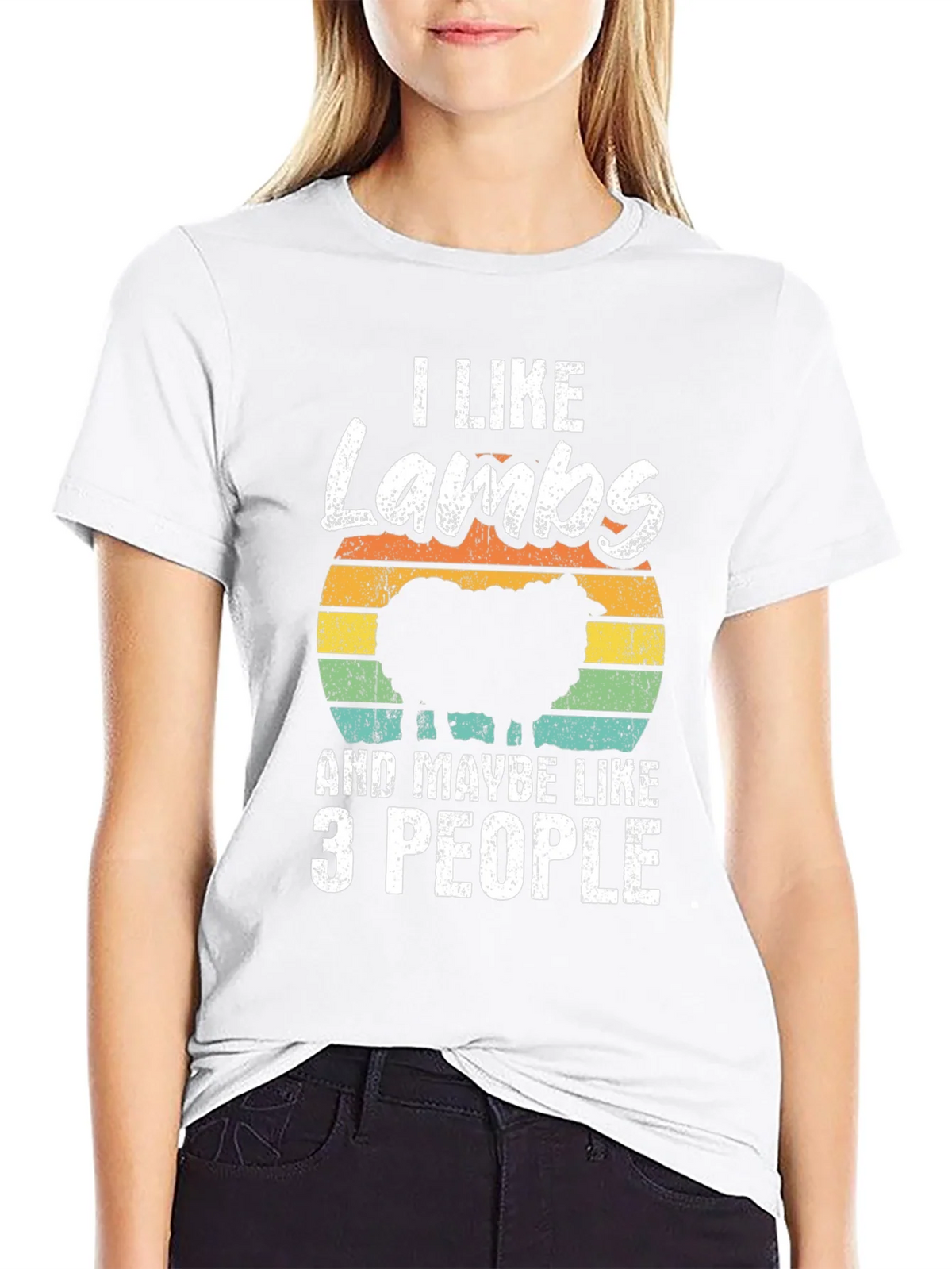 I Like Lambs and Maybe 3 People T-Shirt product image 8