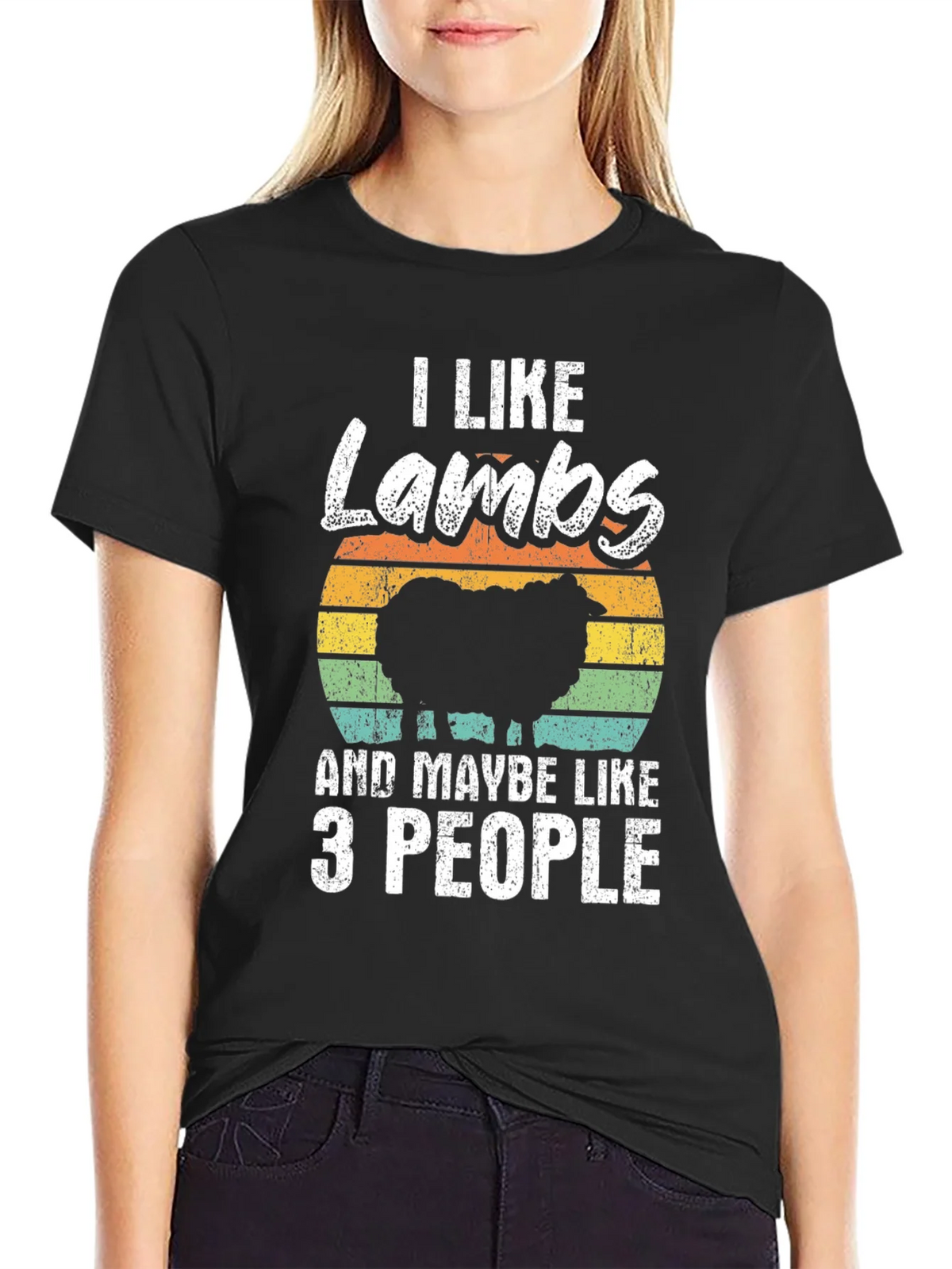 I Like Lambs and Maybe 3 People T-Shirt product image 2