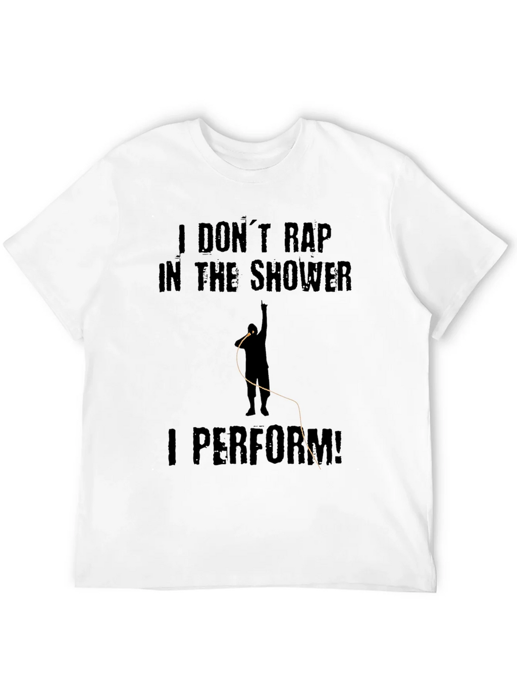 I Dont Rap I Perform Black T-Shirt product image 11