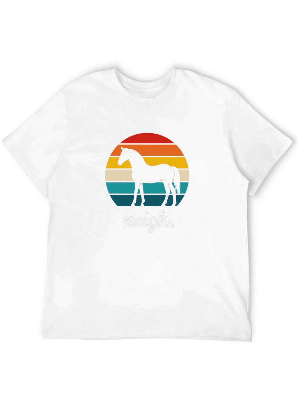 Retro Horse T-Shirt - Neigh Design product image 11