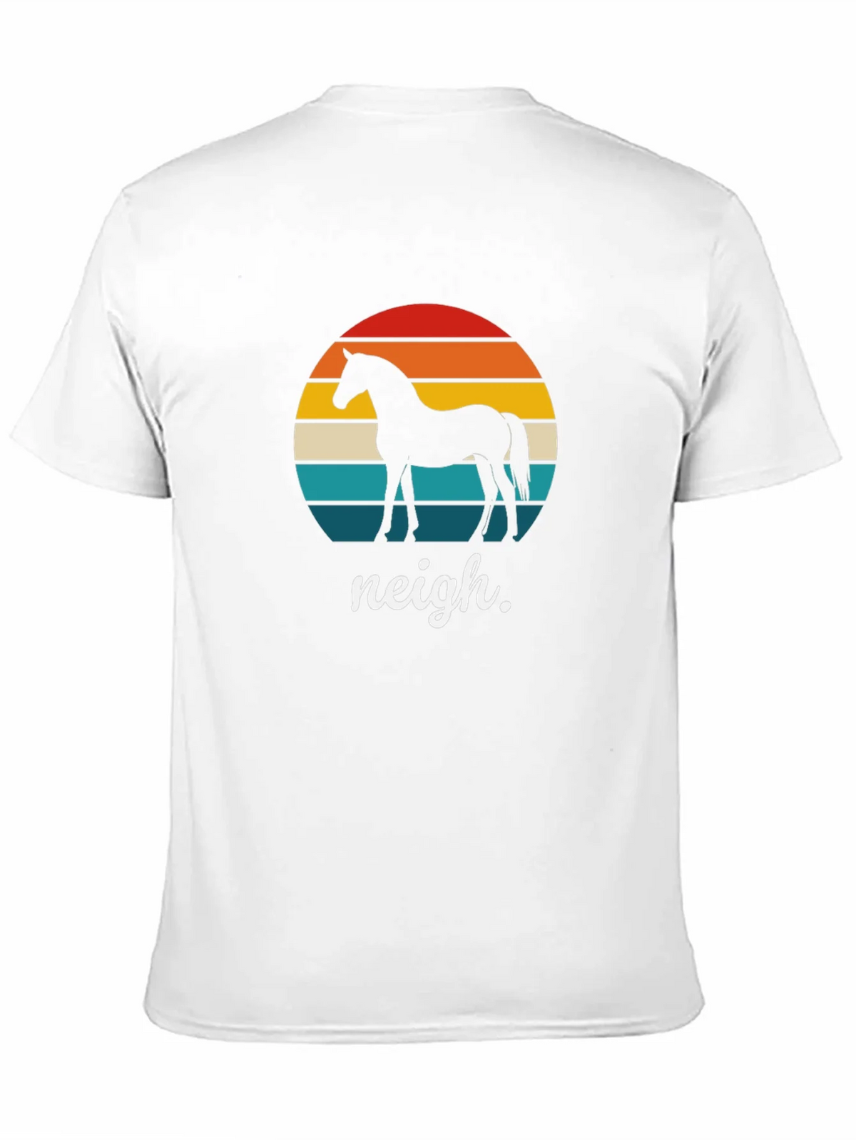 Retro Horse T-Shirt - Neigh Design product image 10