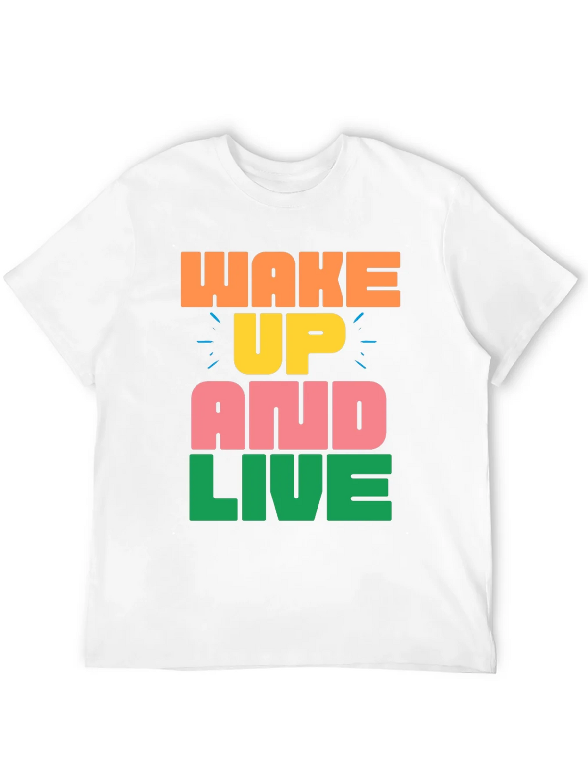 Wake Up and Live Graphic Tee product image 11