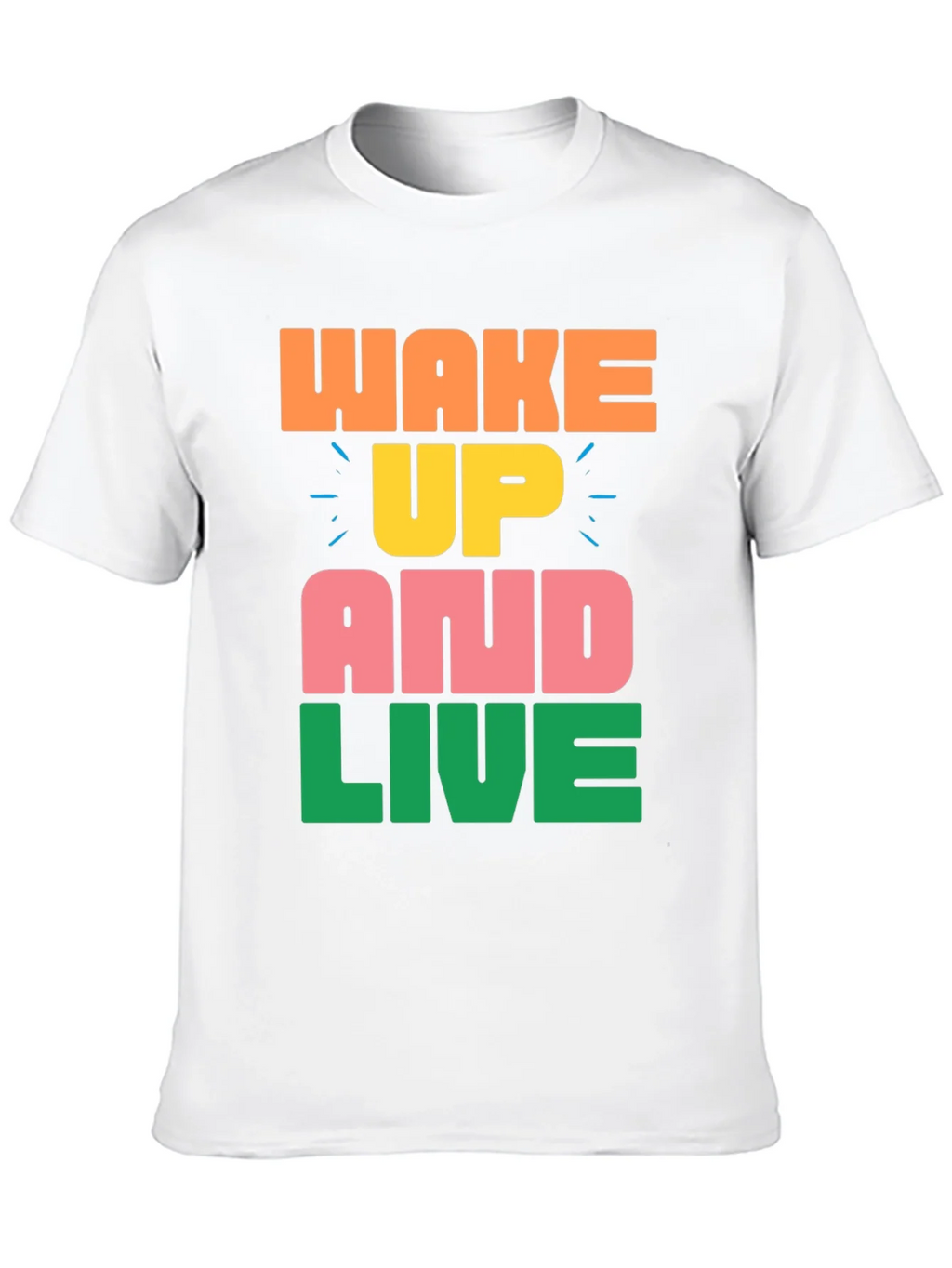 Wake Up and Live Graphic Tee product image 9