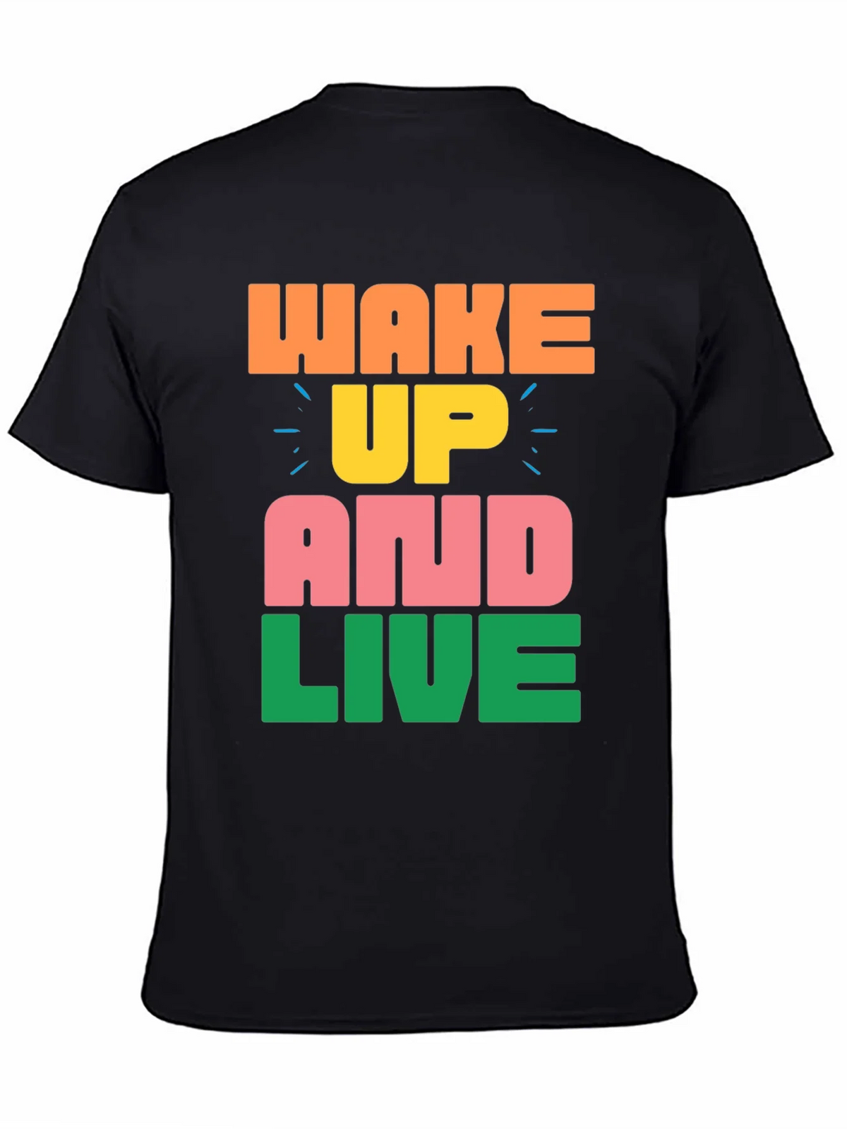 Wake Up and Live Graphic Tee product image 4
