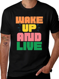 Wake Up and Live Graphic Tee product image 1