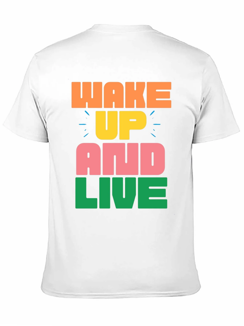 Wake Up and Live Graphic Tee product image 10