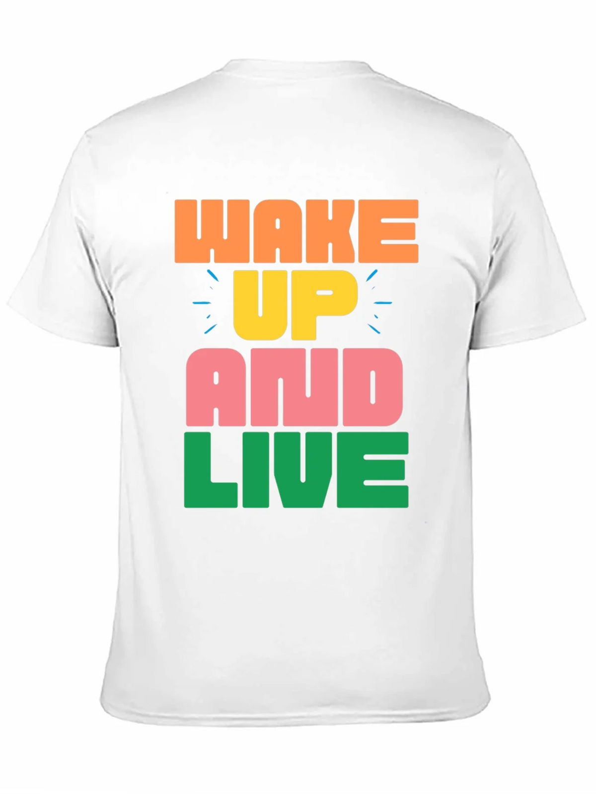 Wake Up and Live Graphic Tee product image 10
