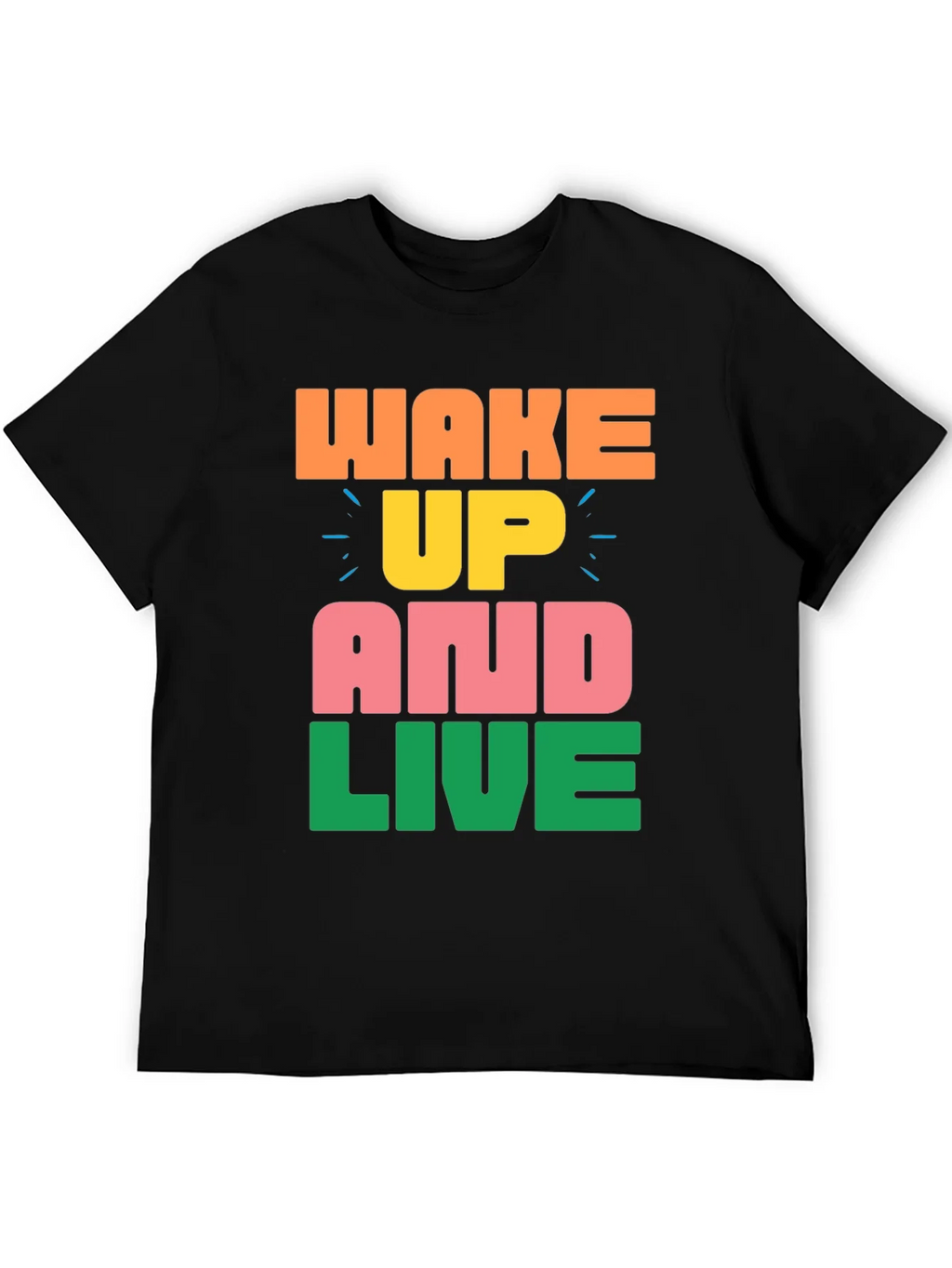 Wake Up and Live Graphic Tee product image 5