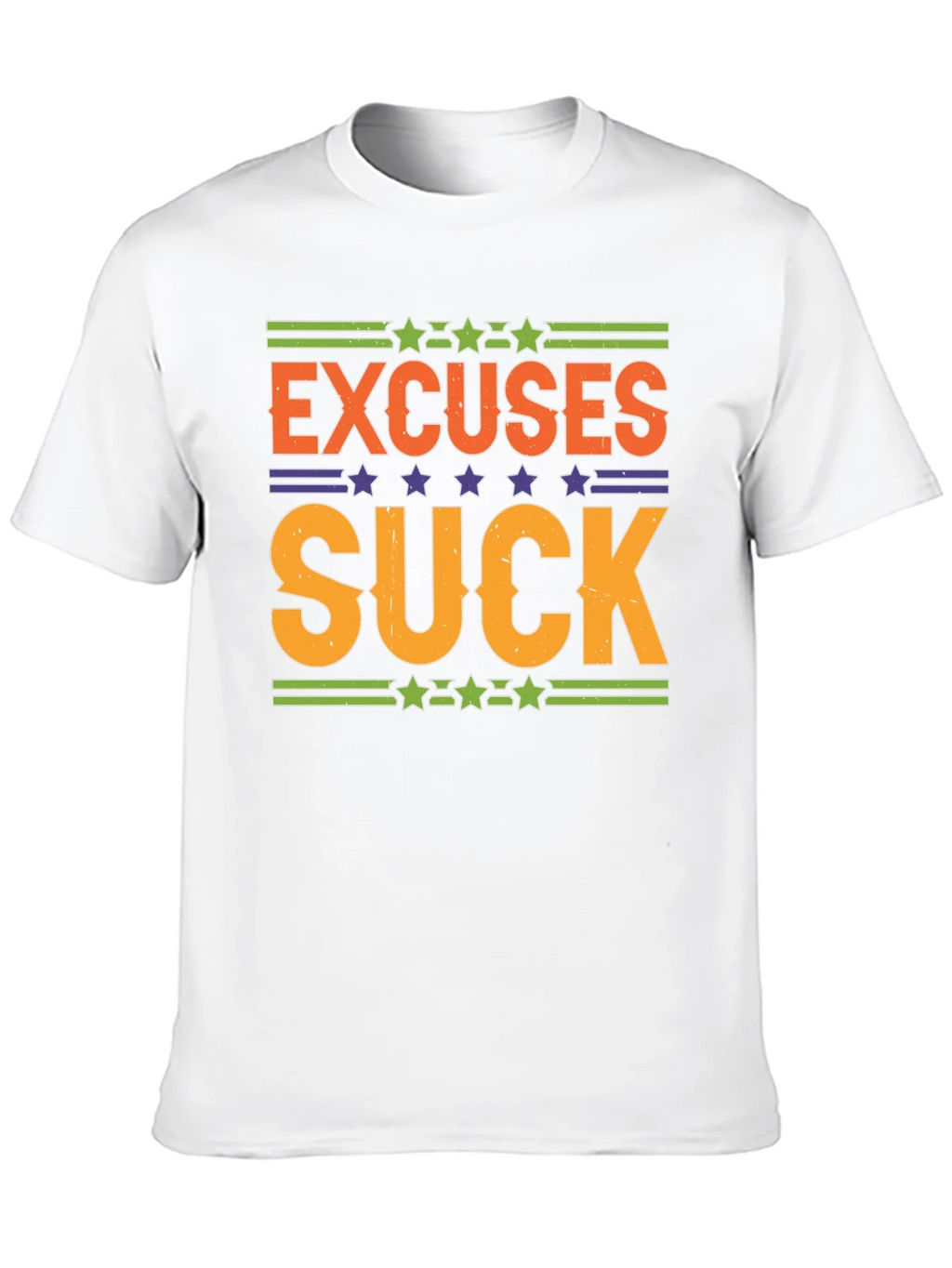 Excuses Suck Graphic Tee - Motivational Shirt product image 9