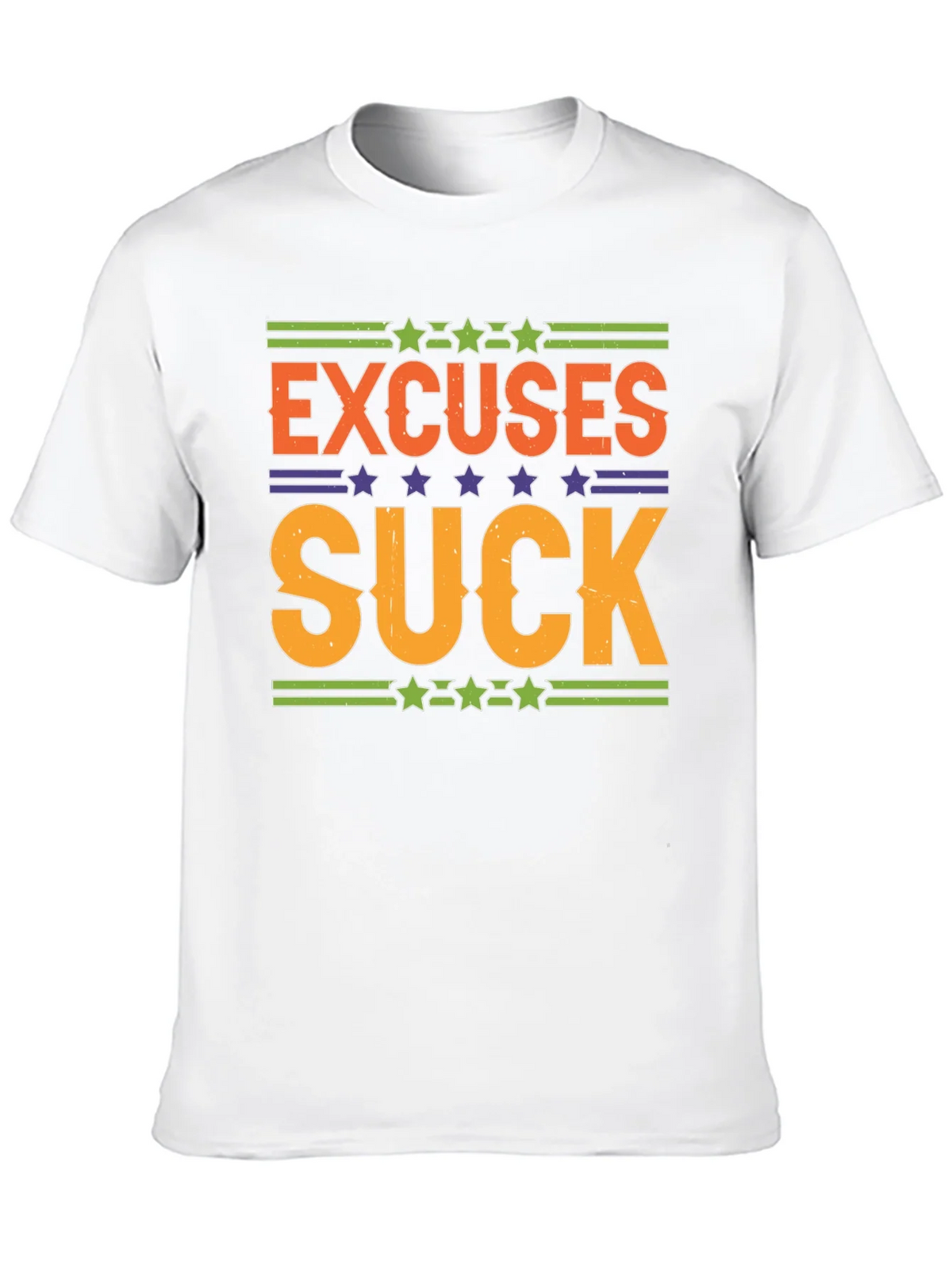 Excuses Suck Graphic Tee - Motivational Shirt product image 9