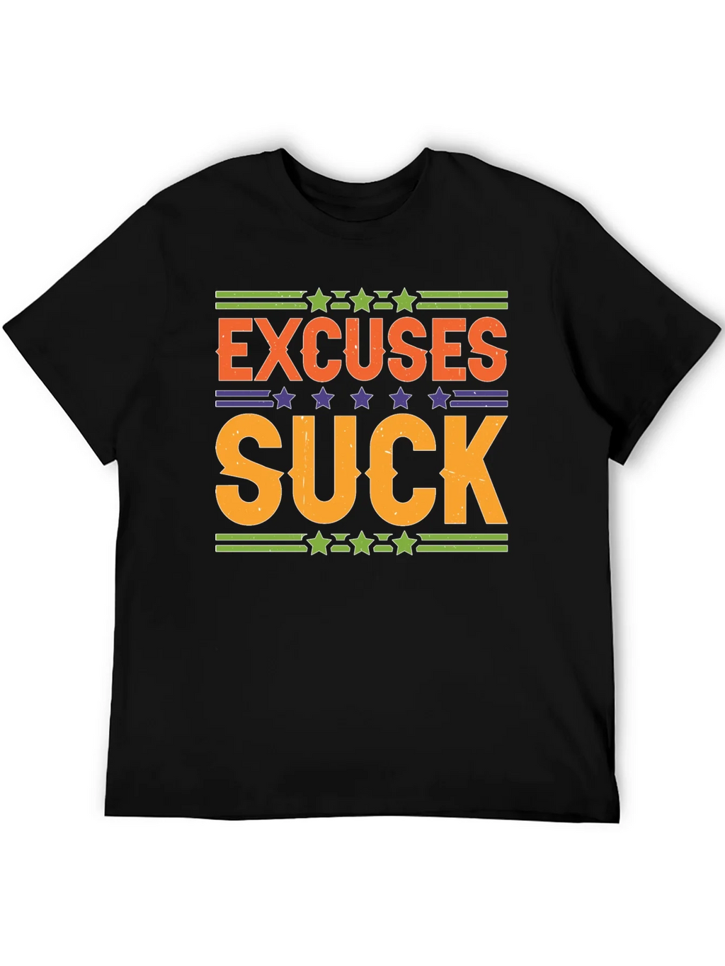 Excuses Suck Graphic Tee - Motivational Shirt product image 5