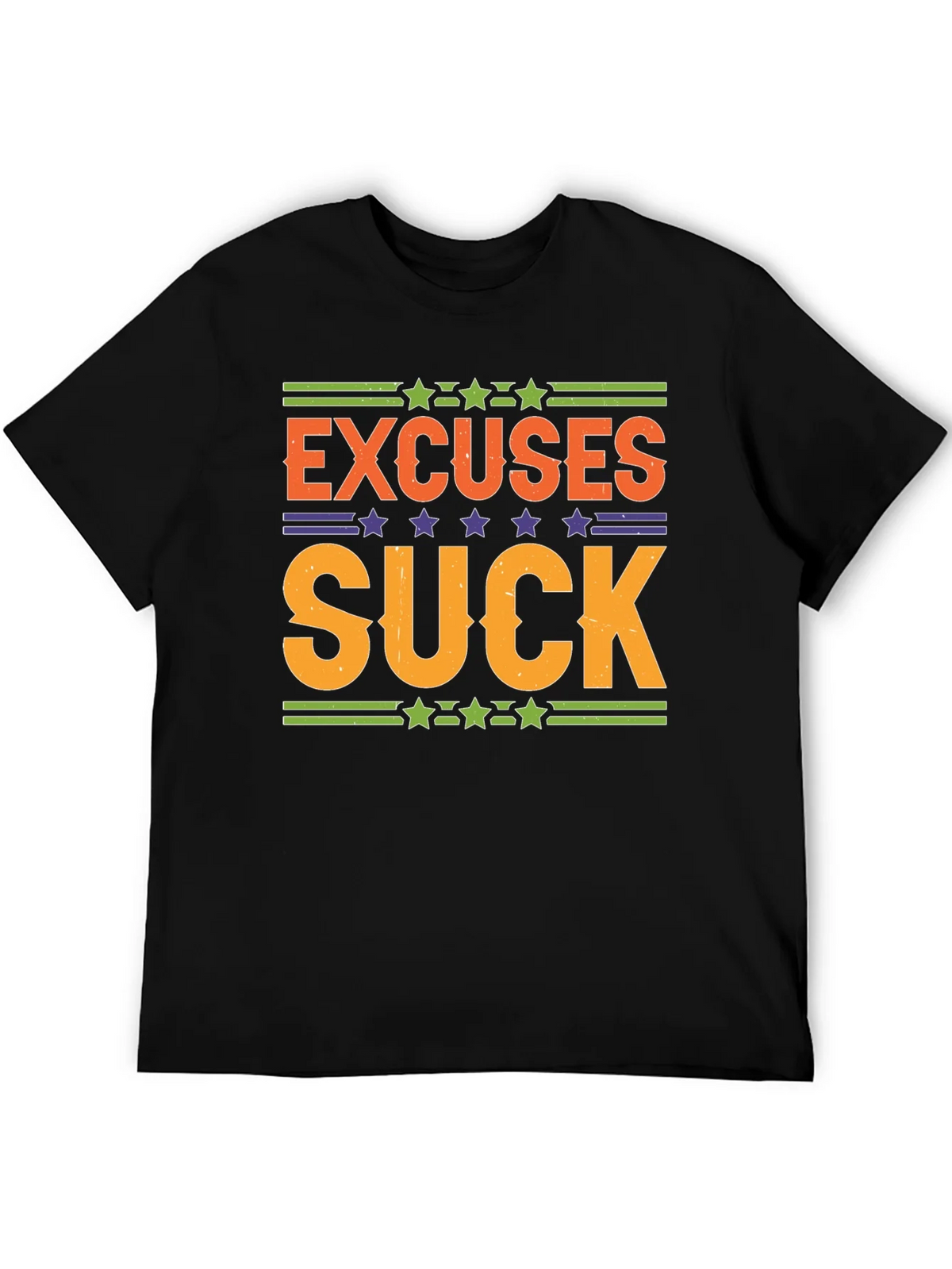 Excuses Suck Graphic Tee - Motivational Shirt product image 5