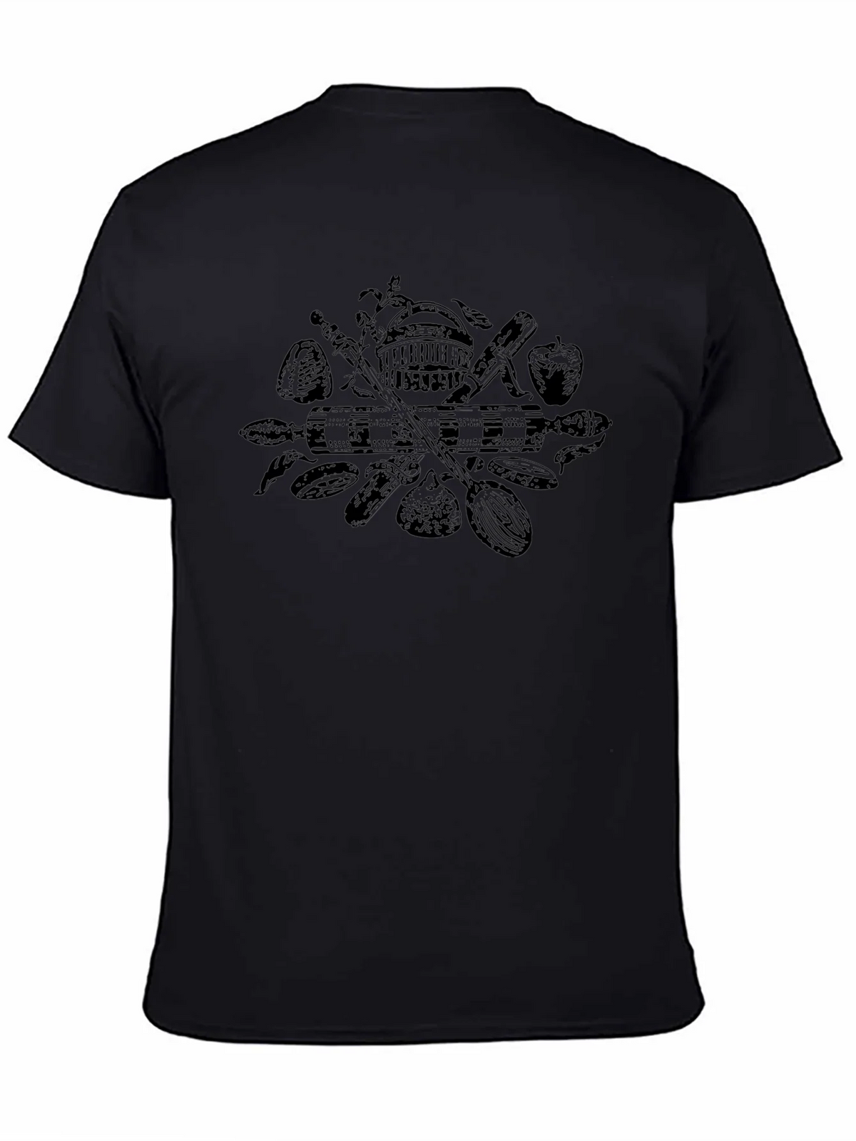 Chefs Kit Vintage Black T-Shirt product image 4