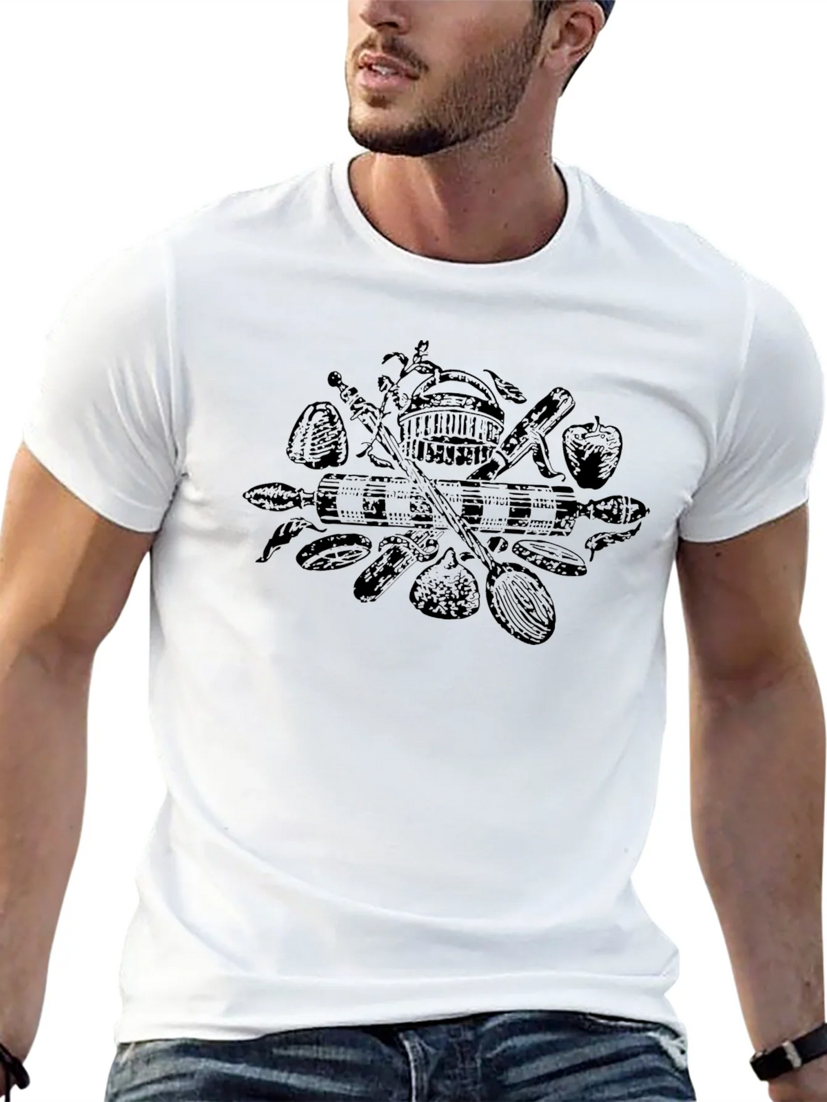 Chefs Kit Vintage Black T-Shirt product image 12
