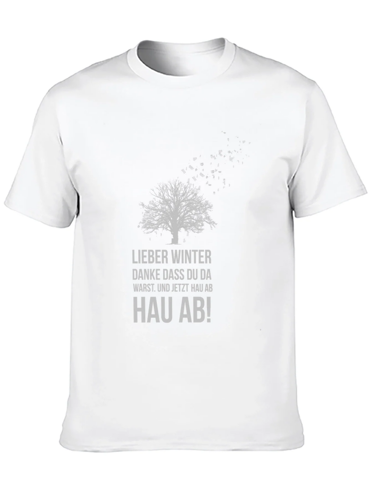 Winters Gone Black T-Shirt - Tree Design product image 9