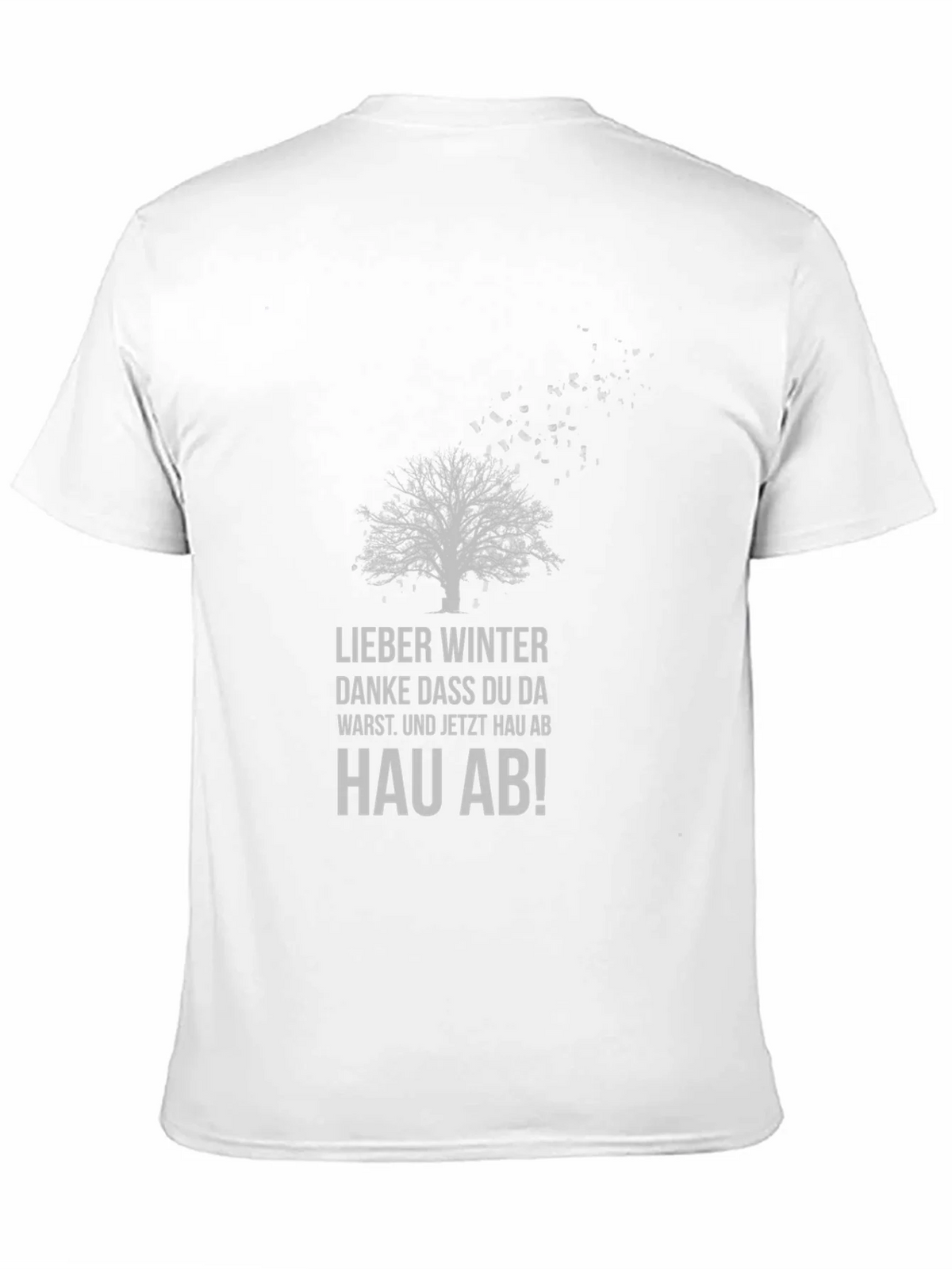 Winters Gone Black T-Shirt - Tree Design product image 10