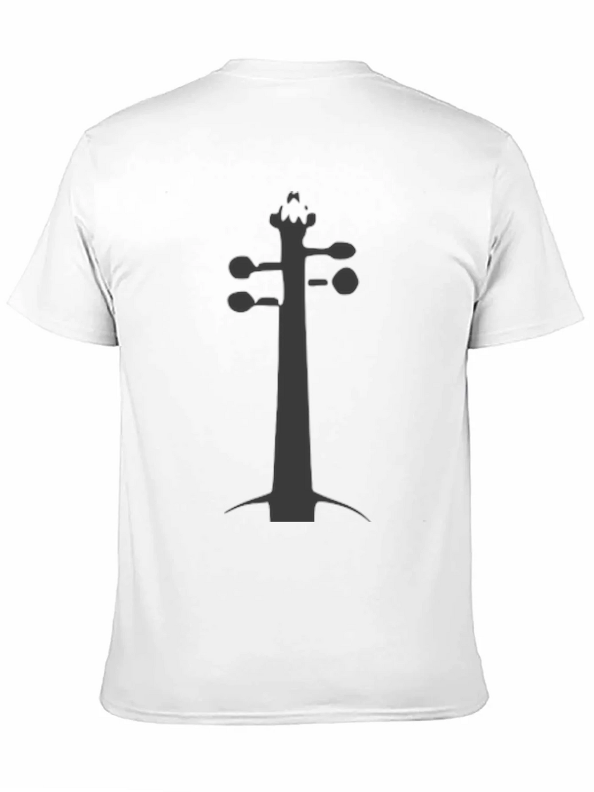 Violin Scroll Black Tee - Musicians Fashion product image 10