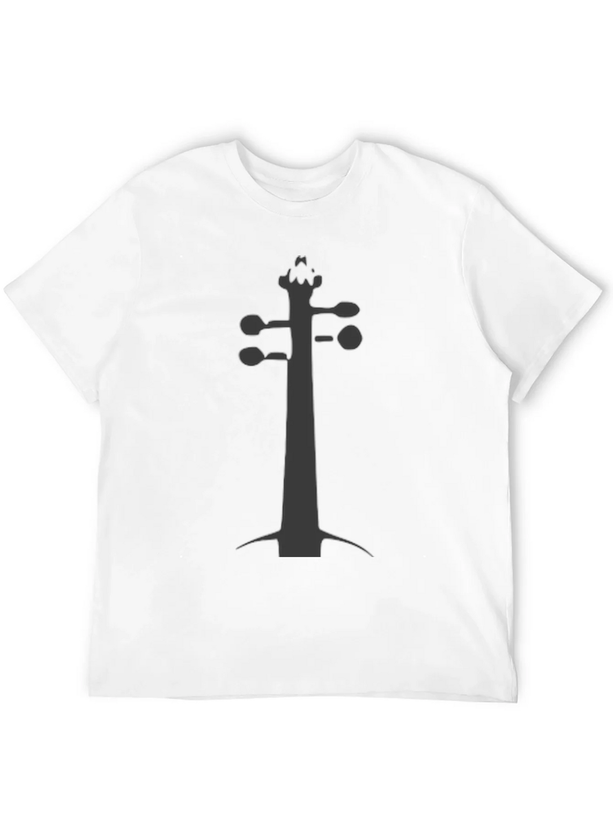 Violin Scroll Black Tee - Musicians Fashion product image 11