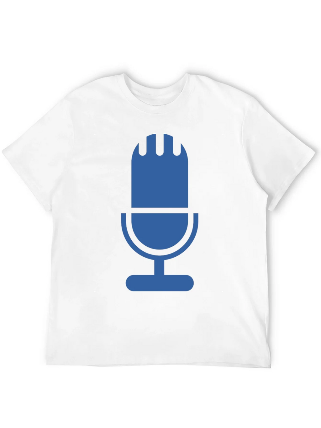 Retro Microphone Graphic Tee - Black product image 11