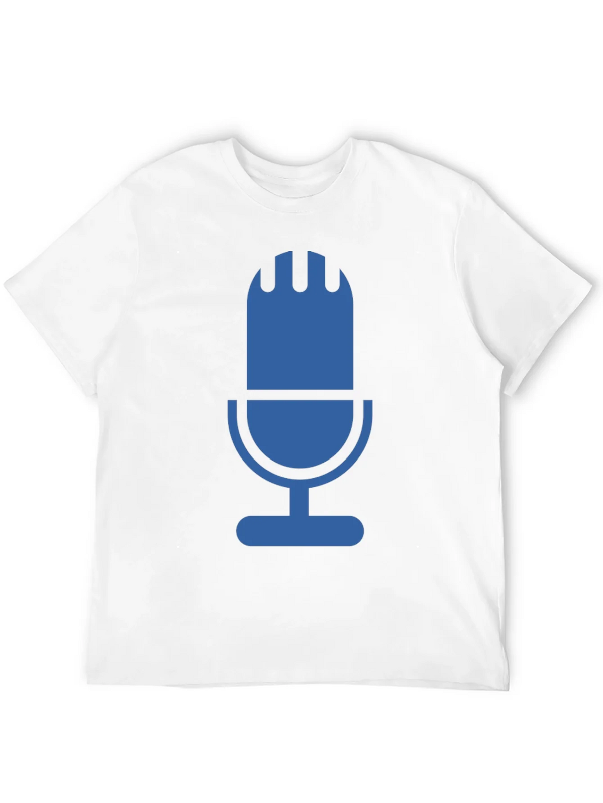Retro Microphone Graphic Tee - Black product image 11