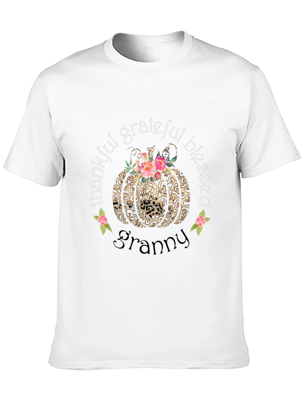 Thankful Grateful Blessed Granny T-Shirt product image 9