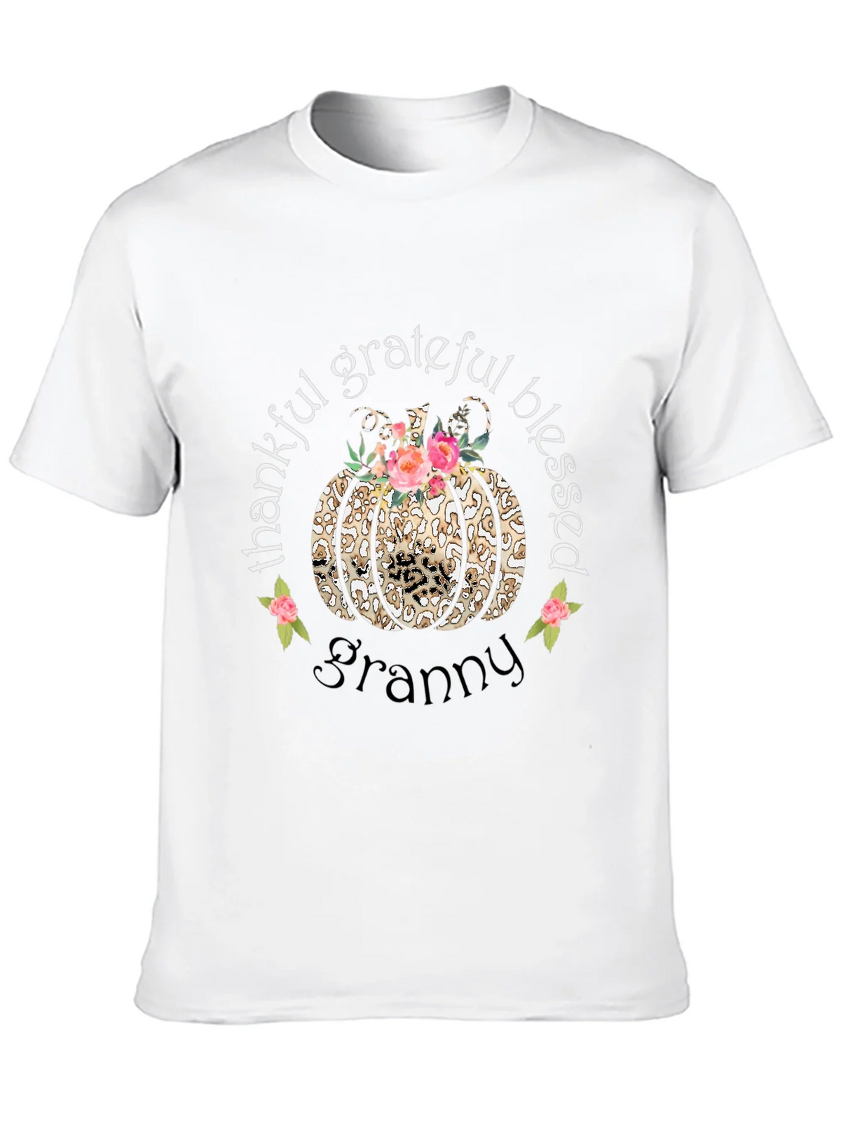 Thankful Grateful Blessed Granny T-Shirt product image 9