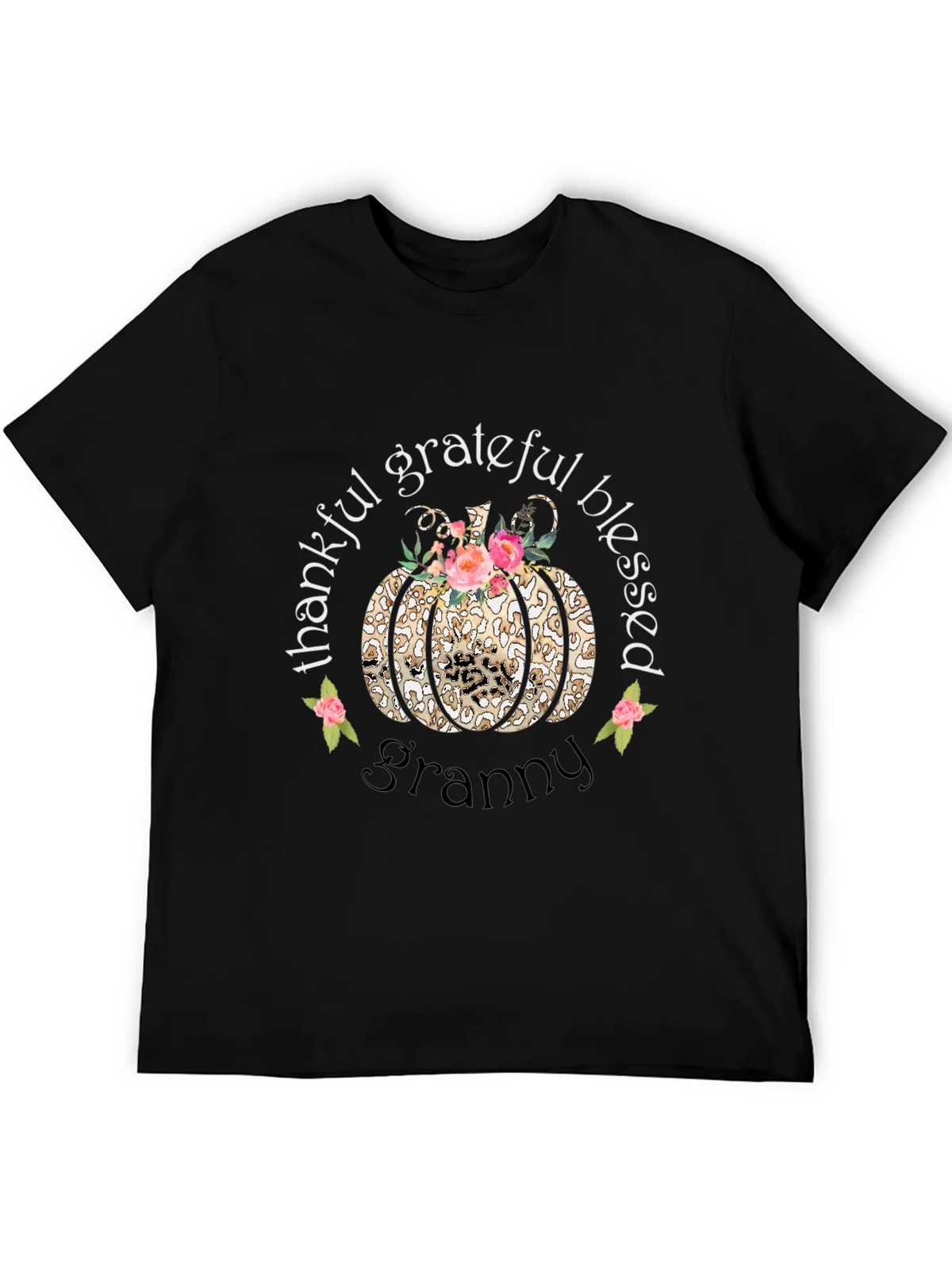 Thankful Grateful Blessed Granny T-Shirt product image 5