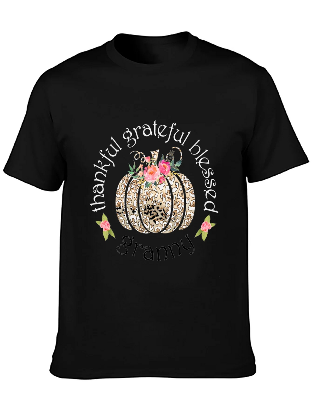 Thankful Grateful Blessed Granny T-Shirt product image 3