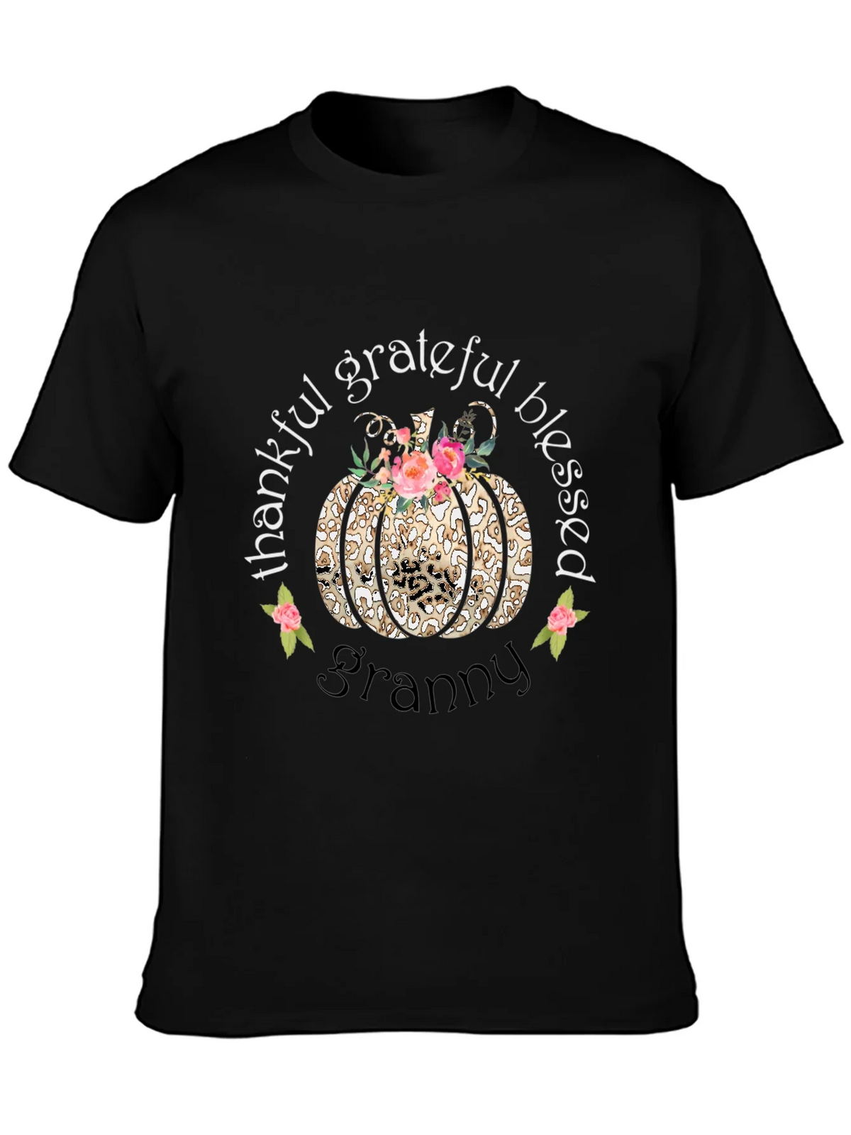 Thankful Grateful Blessed Granny T-Shirt product image 3
