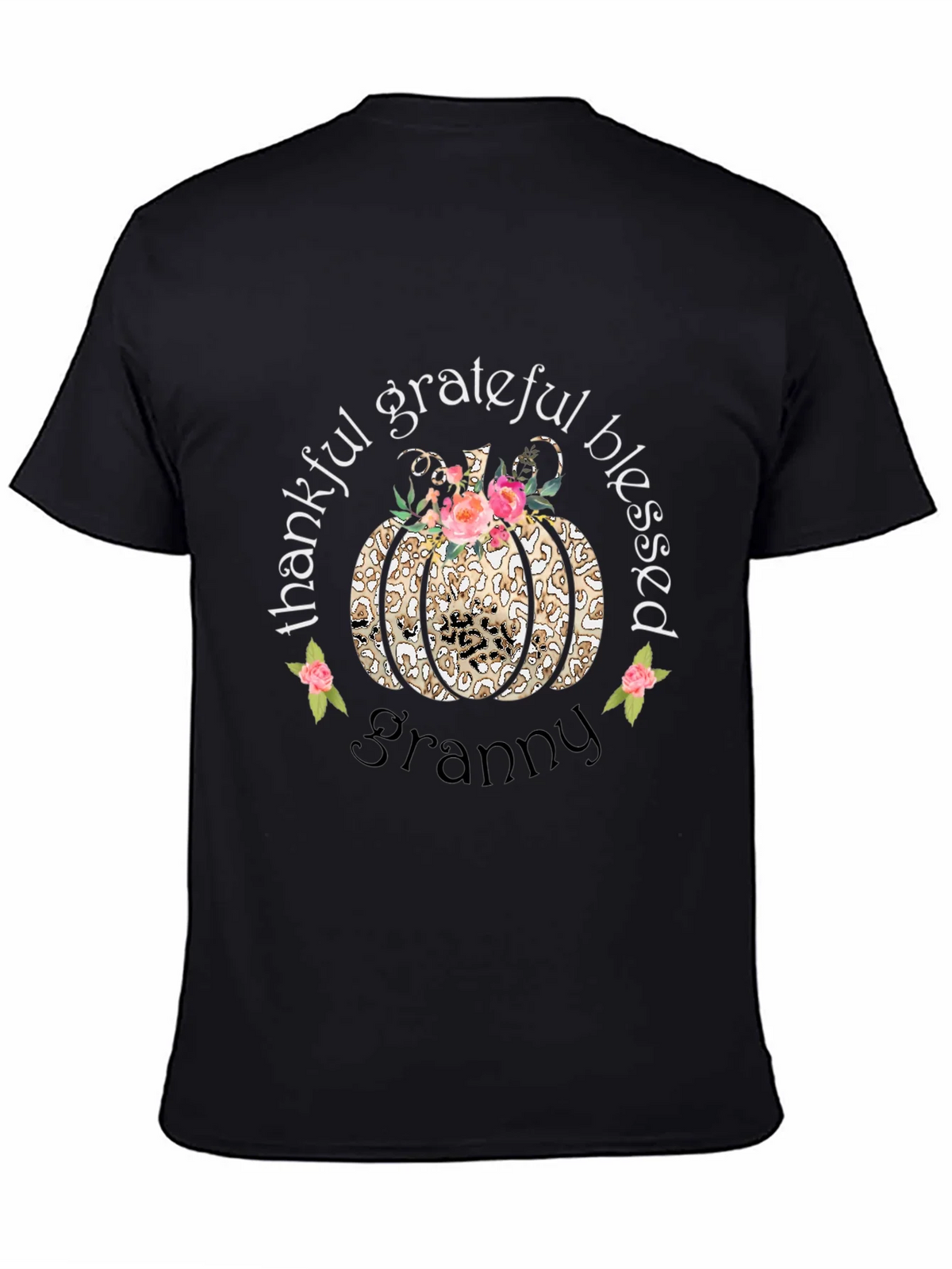 Thankful Grateful Blessed Granny T-Shirt product image 4