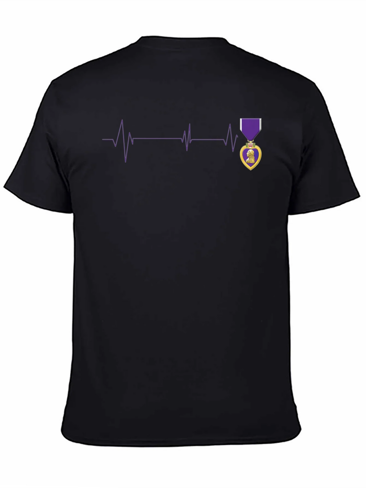 Purple Heart Beat T-Shirt product image 4