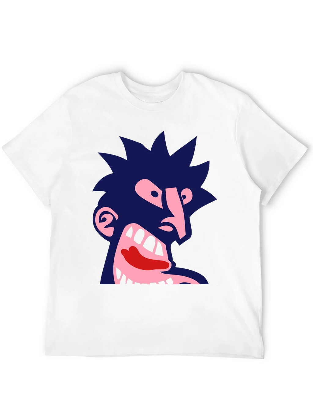 Abstract Graphic Print Tee - Dark Humor product image 11