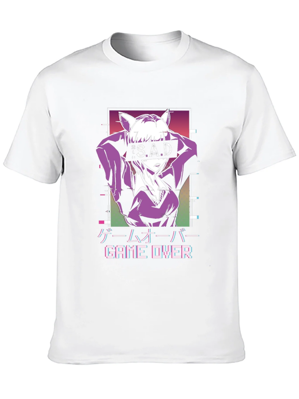 Anime Game Over Graphic Tee product image 9