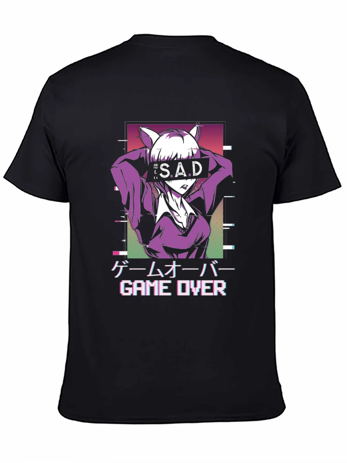 Anime Game Over Graphic Tee product image 4
