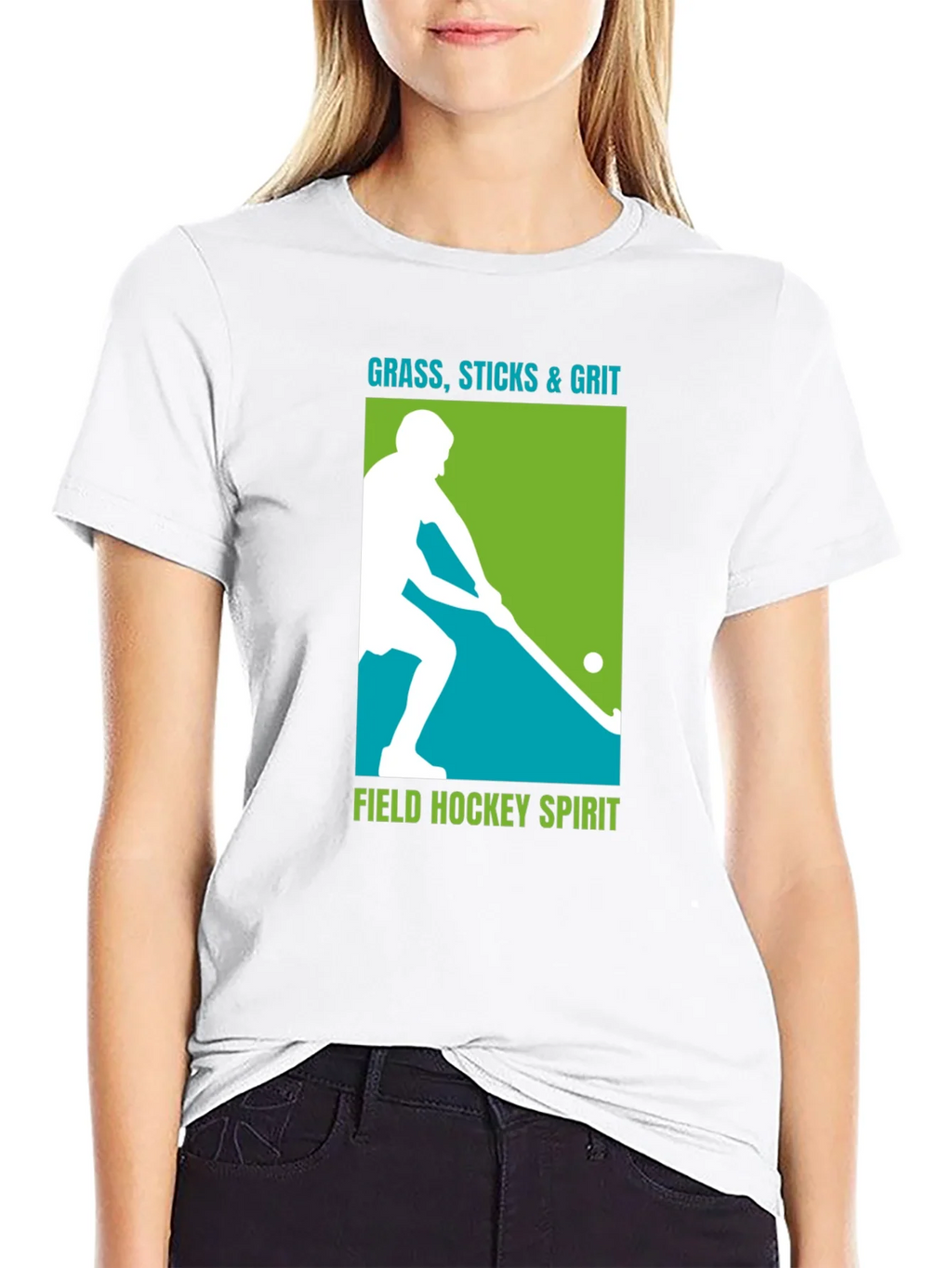 Field Hockey Graphic Tee - Grass Sticks & Grit product image 8