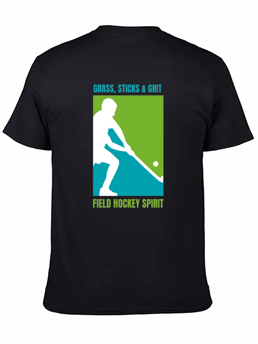 Field Hockey Graphic Tee - Grass Sticks & Grit product image 4