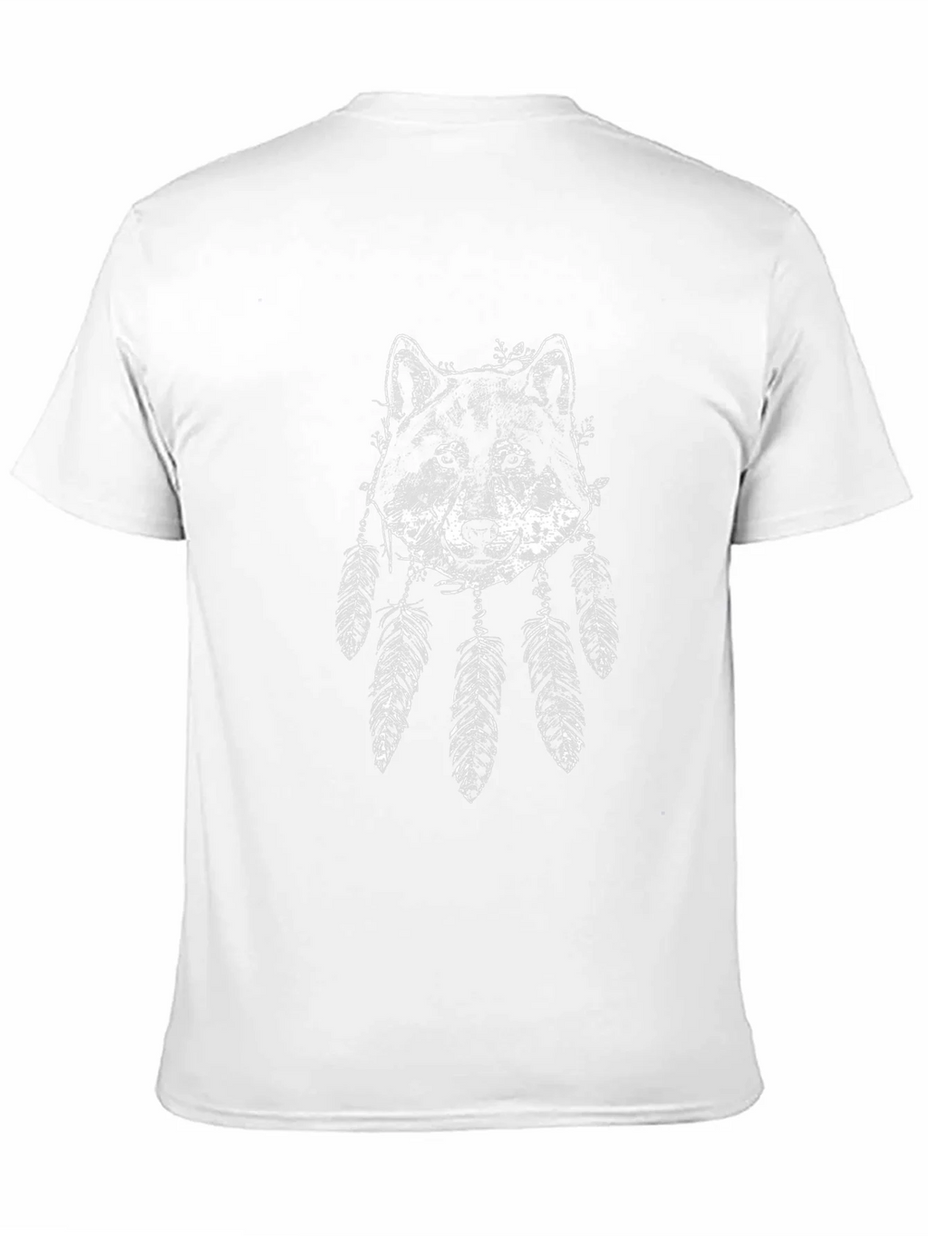 Wolf Dreamcatcher Graphic Tee - Black product image 10