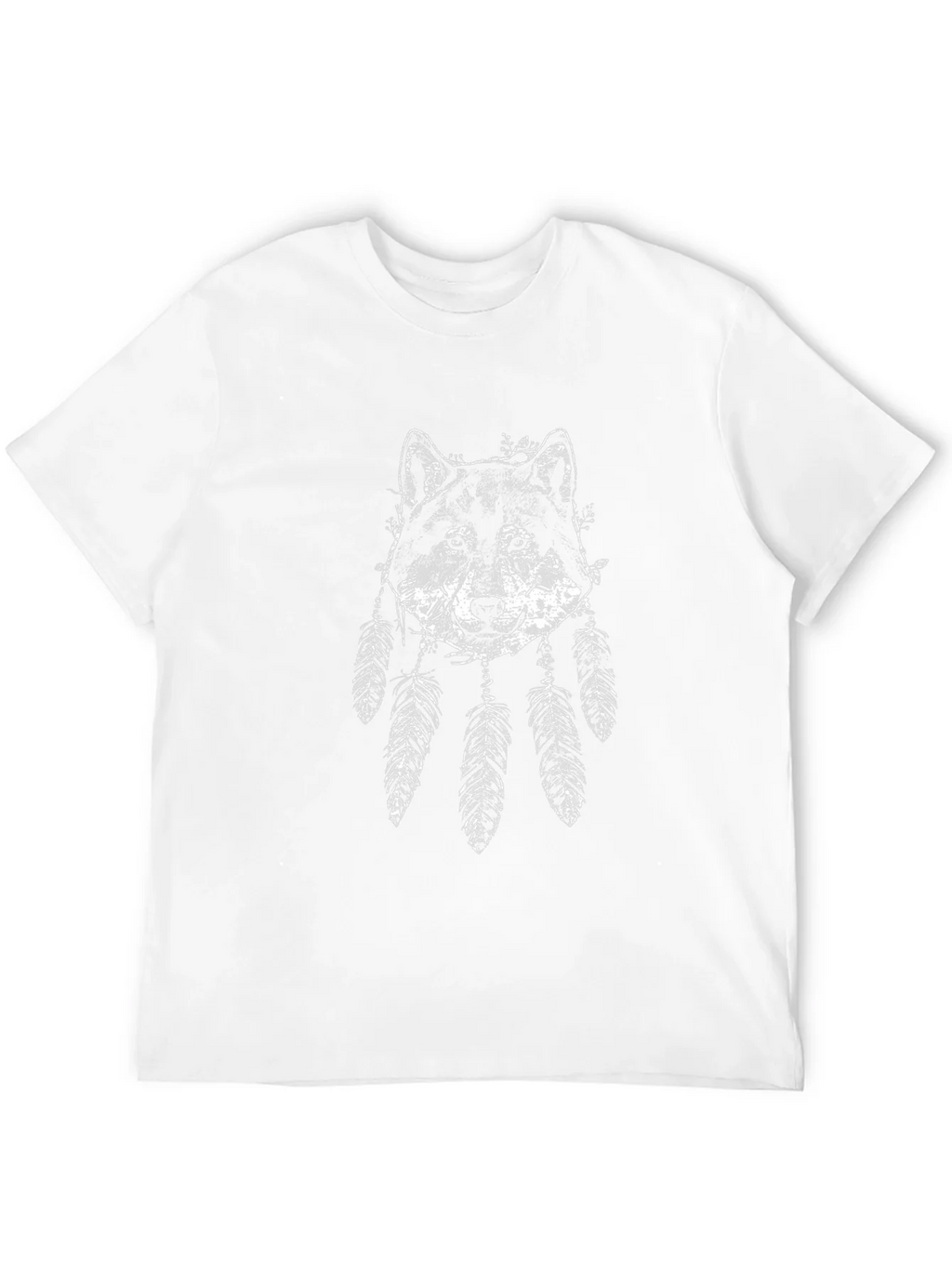 Wolf Dreamcatcher Graphic Tee - Black product image 11