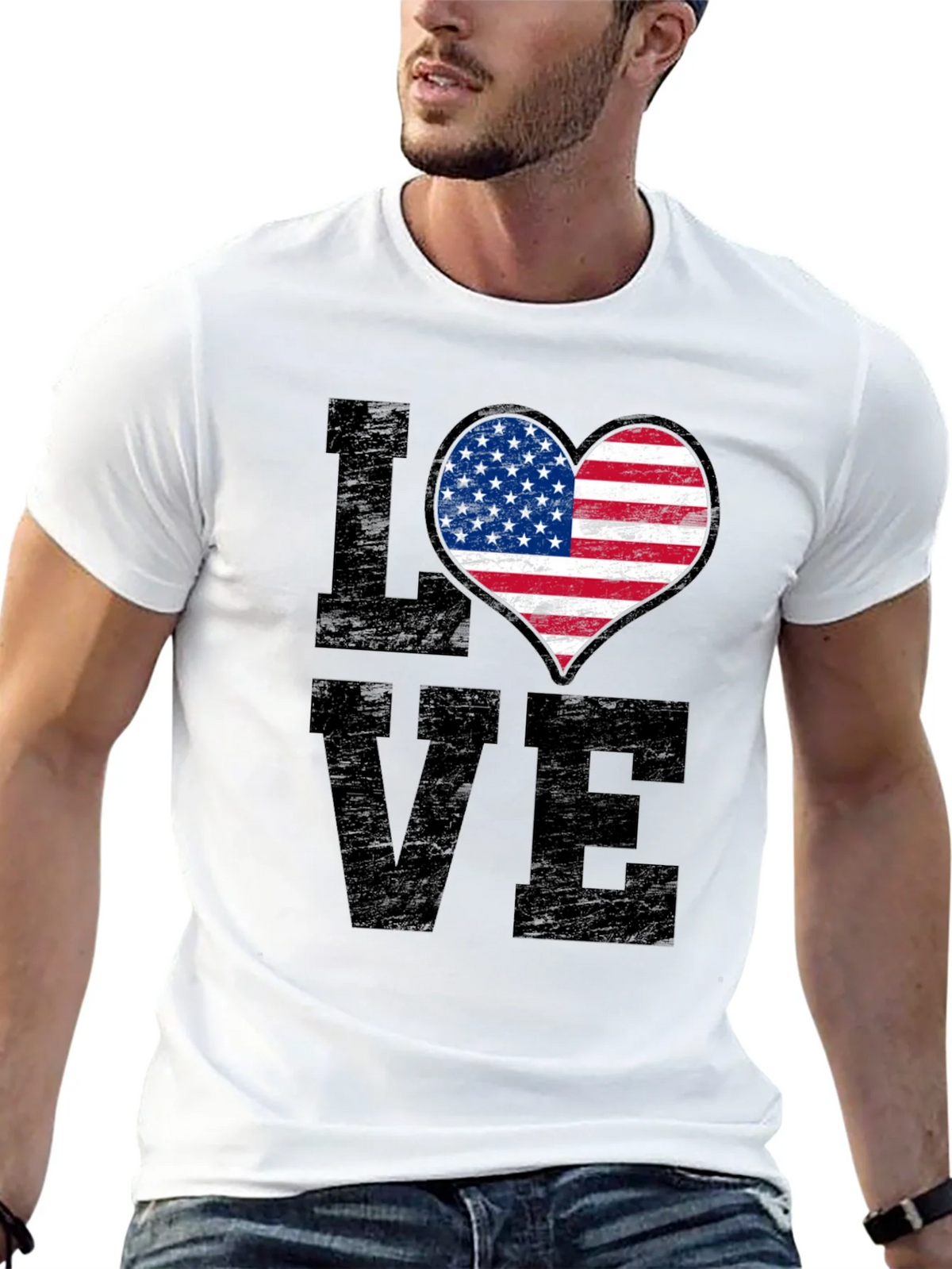 Patriotic Love T-Shirt product image 12