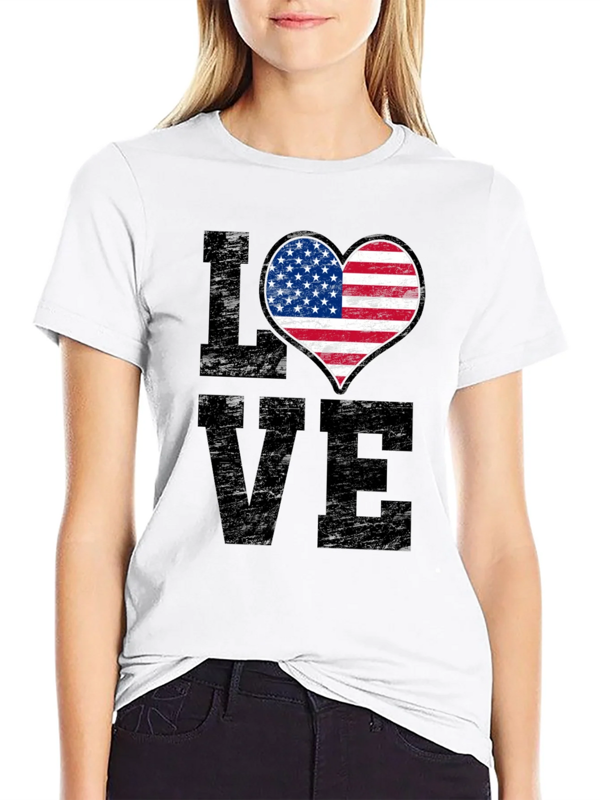 Patriotic Love T-Shirt product image 8