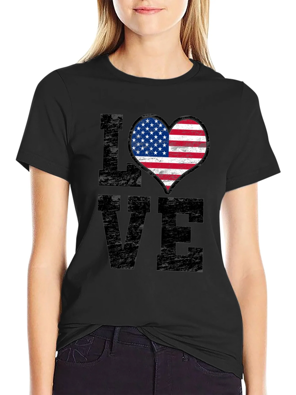 Patriotic Love T-Shirt product image 2